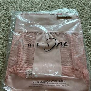 Thirty-One Cotton Candy Utility Tote Organizer
